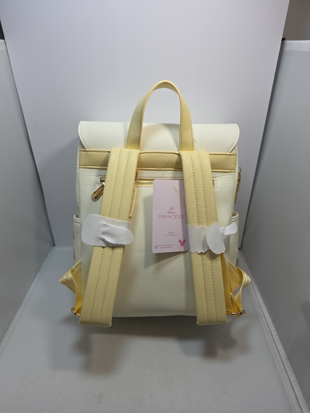 Disney Beauty & The Beast Belle & Philippe Floral Mini Backpack NWT - Picture 3 of 6